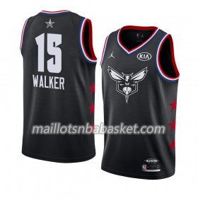Maillot Homme Charlotte Hornets Kemba Walker 15 2019 All-Star Jordan Brand Noir Swingman